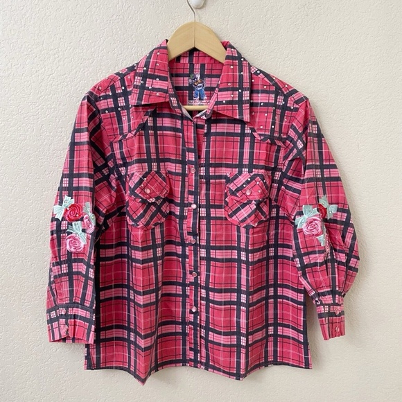 Fat Rat Family Western Size SM (small medium) 3/4 Sleeves New Without Tags - Picture 1 of 6